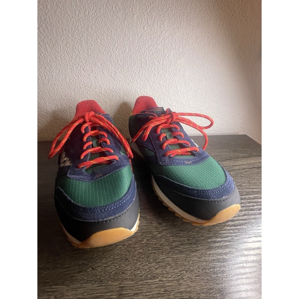Reebok Classic Leather Ripple Altered Green Red. Men's size 5. - Picture 3 of 16